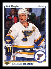 Rick Meagher #285 1990-91 Upper Deck St. Louis Blues Hockey