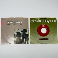 Cars You Might Think & Touch And Go 45 Single Vinyl Records Set Of 2