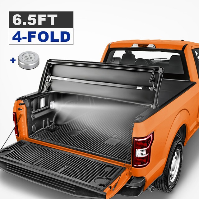 1x 6.5FT New 4 Fold Truck Bed Tonneau Cover For 2014-2020 Toyota Tundra