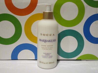 TOCCA ~ MARRAKESH HAND LOTION WITH PATCHOULI AMBER ~ 10.1 OZ