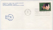 TurtlesTradingPost- George Gershwin, Composer 1973 FDC #1484 AFDCS Stationary