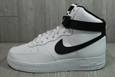 New Nike Air Force 1 High '07 Shoes White Black New DS CT2303-100