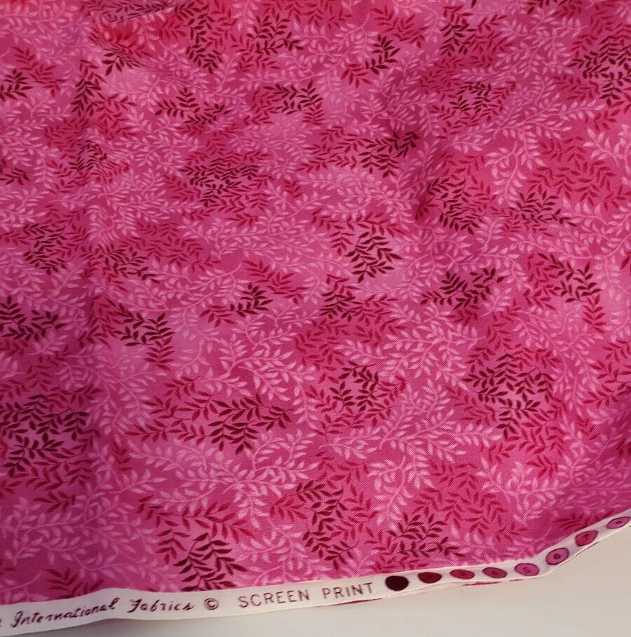 Tela Fundamentals 1 Yarda Estilo D707 Hoffman California Internacional Rosa Foto 4 de 4