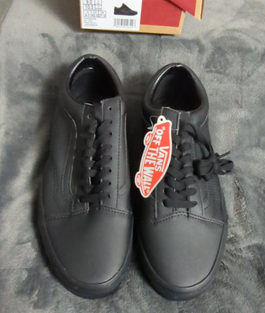 Vans tumble shop black