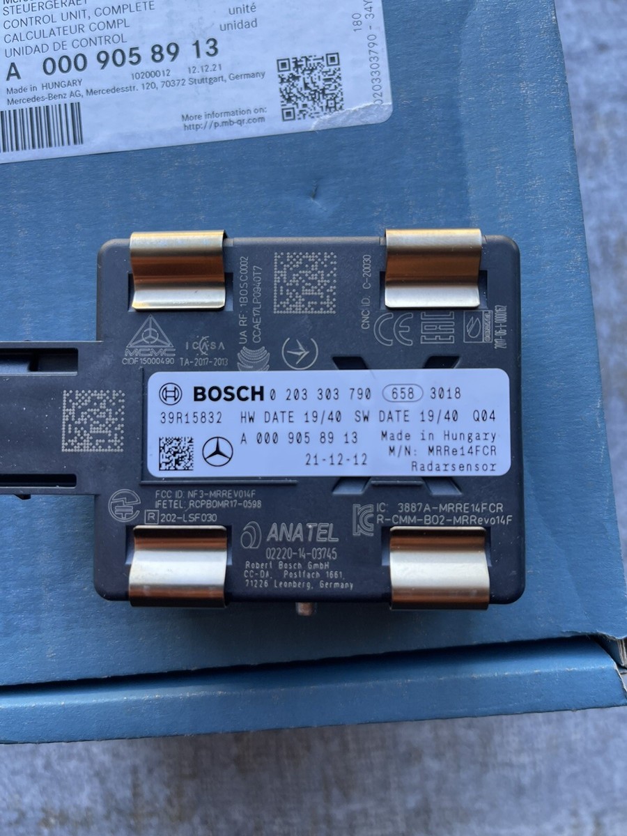 2020-2021 MERCEDES BENZ RADAR CRUISE CONTROL DISTANCE SENSOR