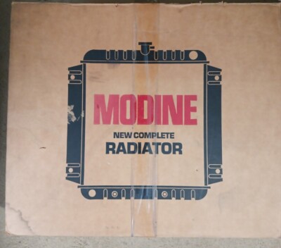 Modine 1R 289 ''New Complete Radiator'' Complete In Box Made In U.S.A. 0790289