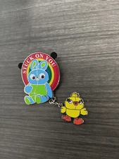 Disney Pixar Pals Bunny And Ducky Valentine's Day Mystery Pin 2021 Toy Story-NEW