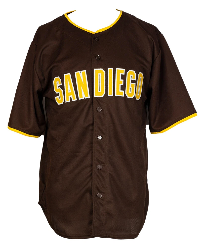 Fernando Tatis Jr. Signed Custom Brown Slam Diego Baseball Jersey