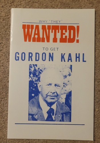 Warum "sie" Gordon Kahl von Len Martin bekommen wollten Heft neu