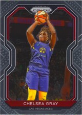 Chelsea Gray 2021 Panini Prizm WNBA Basketball Chrome Card #69 Las Vegas Aces