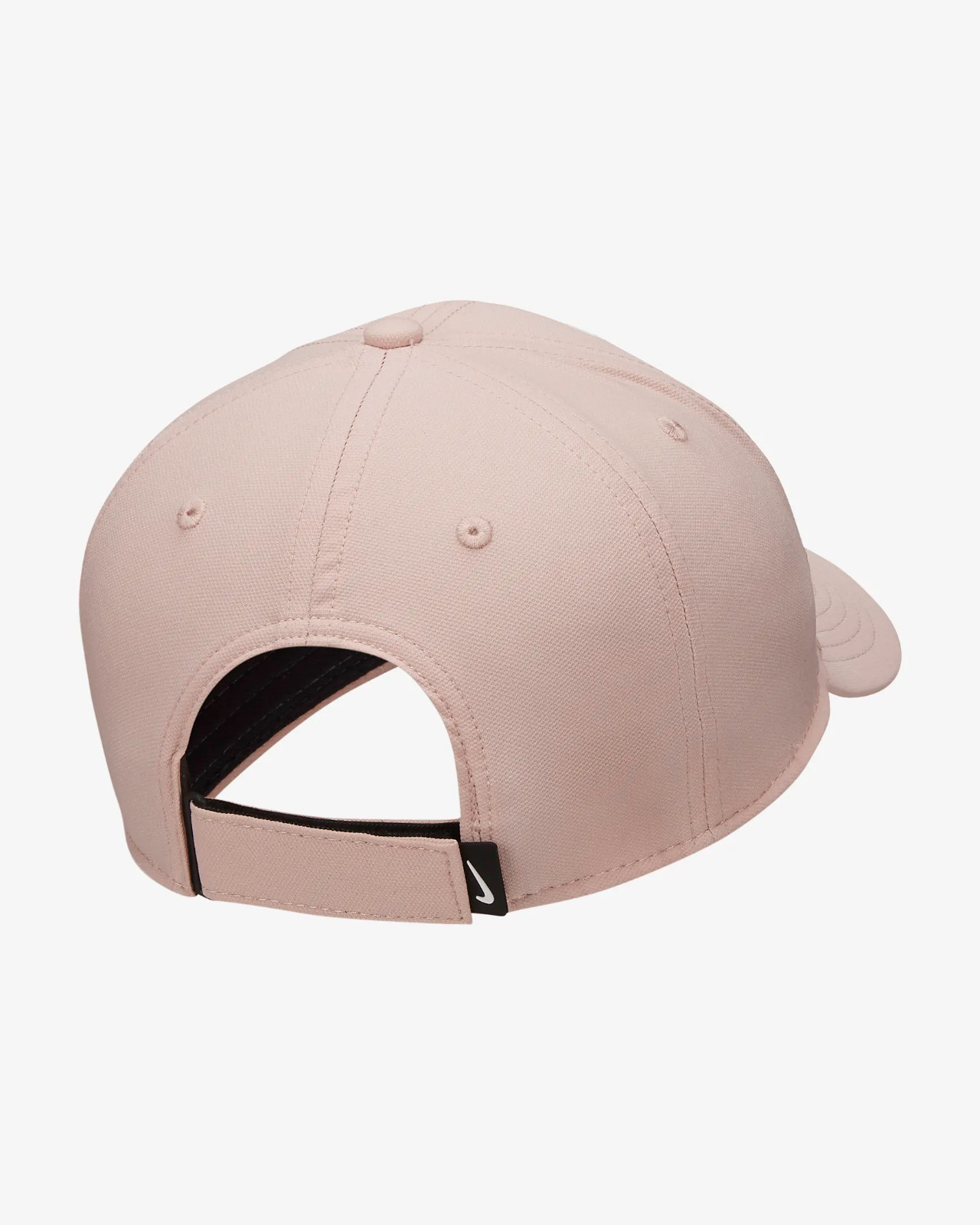 Nike Dri-Fit Club Cap Structured Swoosh Hat Pink White SZ S/M Adult FB5625-601