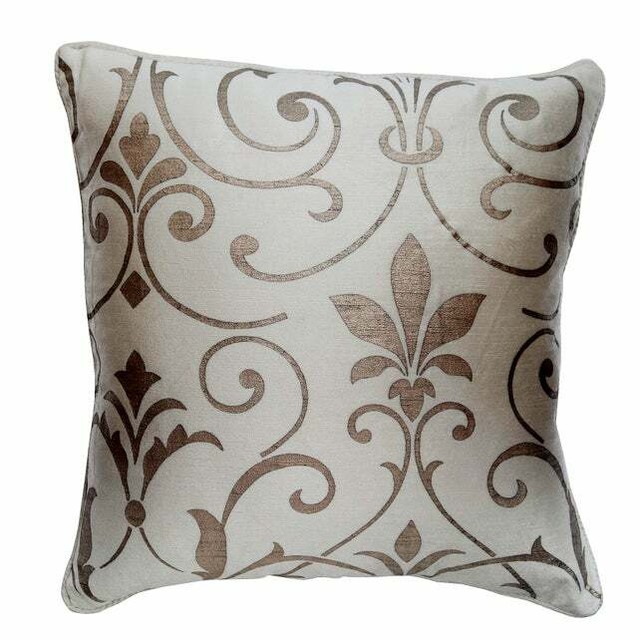 Decorative Large Pillow Cover Velvet 24x24 inch White