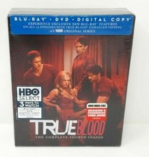 New Sealed True Blood The Complete Fourth Season Blu-Ray + DVD + Digital Copy