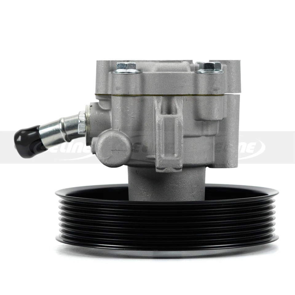 Power Steering Pump w/Pulley Serpentine Belt for Nissan TITAN Armada Pathfinder - Image 3 of 4