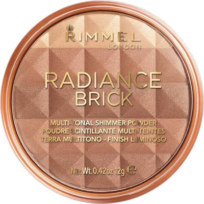 RIMMEL Radiance Shimmer Brick Bronzer Multi-Tonal Shimmer Powder *MEDIUM*