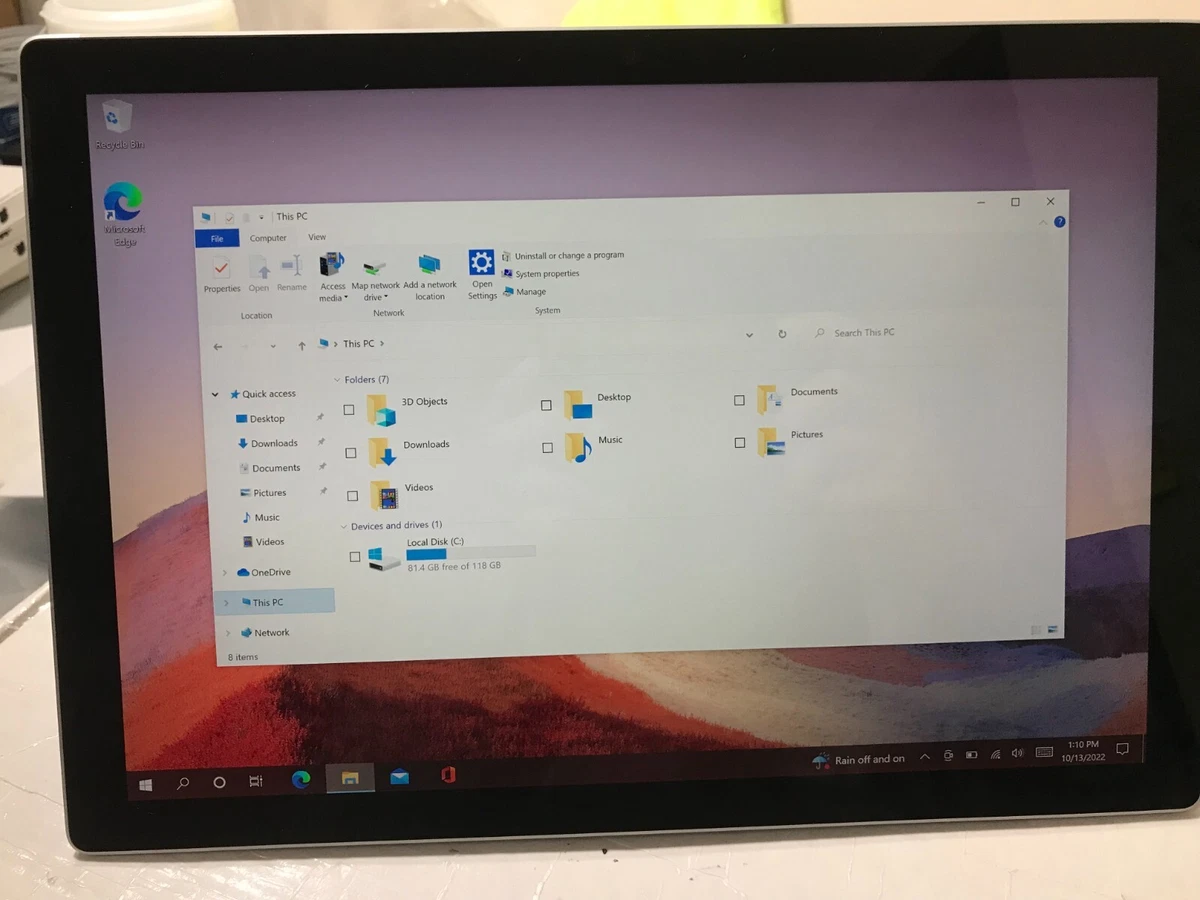 Microsoft Surface Pro 7 12.3
