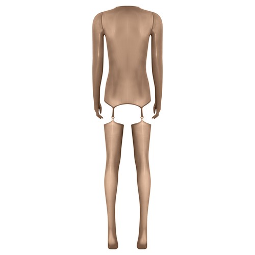 Women's Leotard Solid Color Jumpsuit Club Bodysuit Suspender Bodystockings Fun - Bild 64 von 89