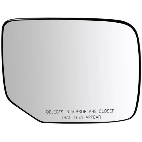Mirror Glass Flat Heated Passenger Side For 09-15 Honda Pilot W/Plate