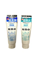 UNO Whip Wash MOIST & Scrub Face Wash 130g/2 Skin Type Choose/ *US WAREHOUSE*