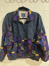 Bovattini Vintage 80-90s Multicolor Windbreaker Jacket Size M