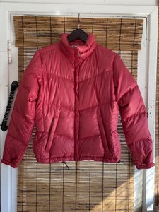 columbia down feather jacket
