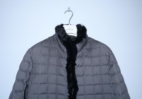 DUVETICA Womens Gray Buttons Down Jacket Size 46 - Picture 2 of 10