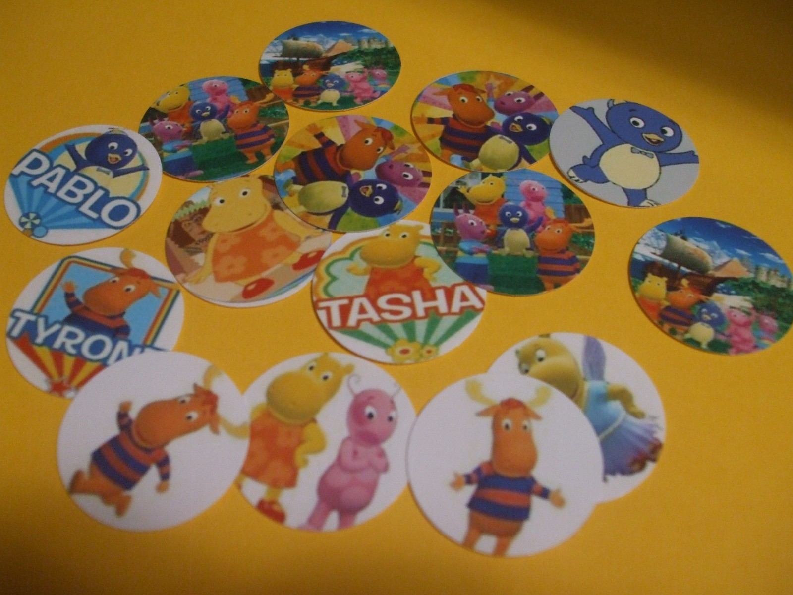 Pre Cut One Inch BACKYARDIGANS MIX Bottle Cap Images! FREE SHIP | eBay