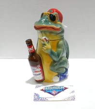 Budweiser  FROG Character Stein 1996 Limited Edition Anheuser Busch Premier