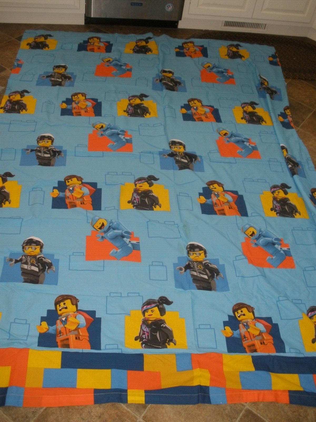 Twin Sheet Set EUC Lego The Lego Movie 