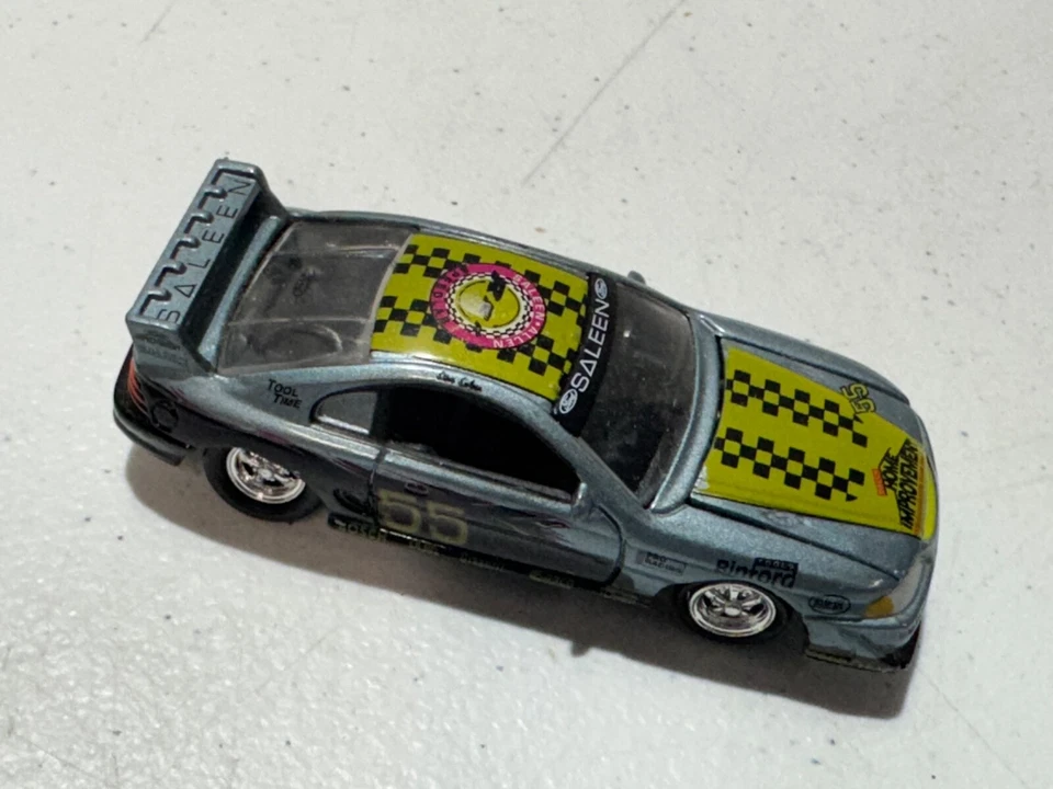 1996 FORD MUSTANG SALEEN RACER 1:64 SCALE DIECAST BY JOHNNY LIGHTNING - Image 2 of 4