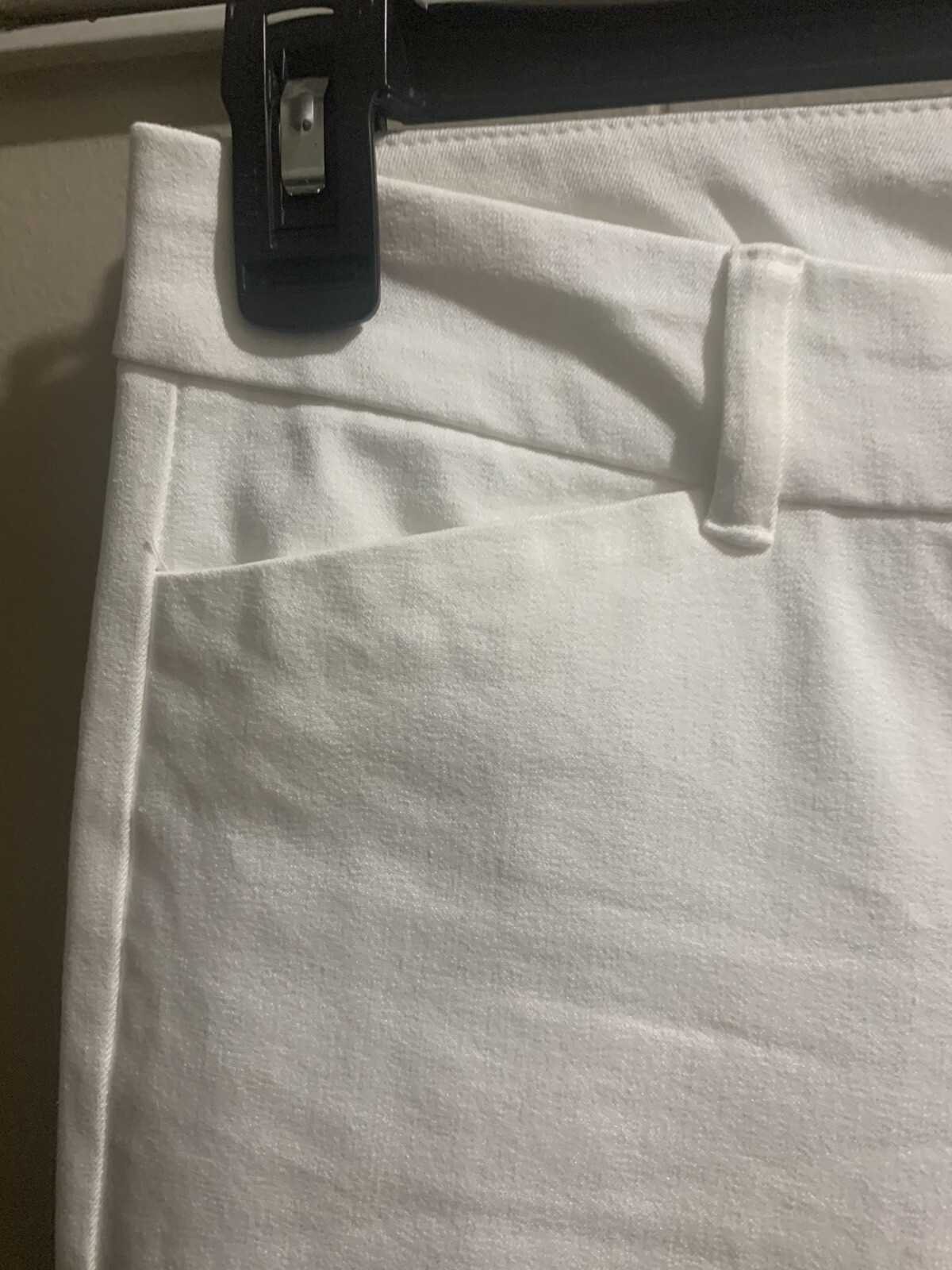 *OLD NAVY PIXIE FIT SOLID WHITE CHINO STYLE DRESS… - image 3