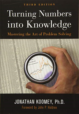 Turning Numbers into Knowledge: Mastering the Art of Pr - Paperback NEW Koomey,