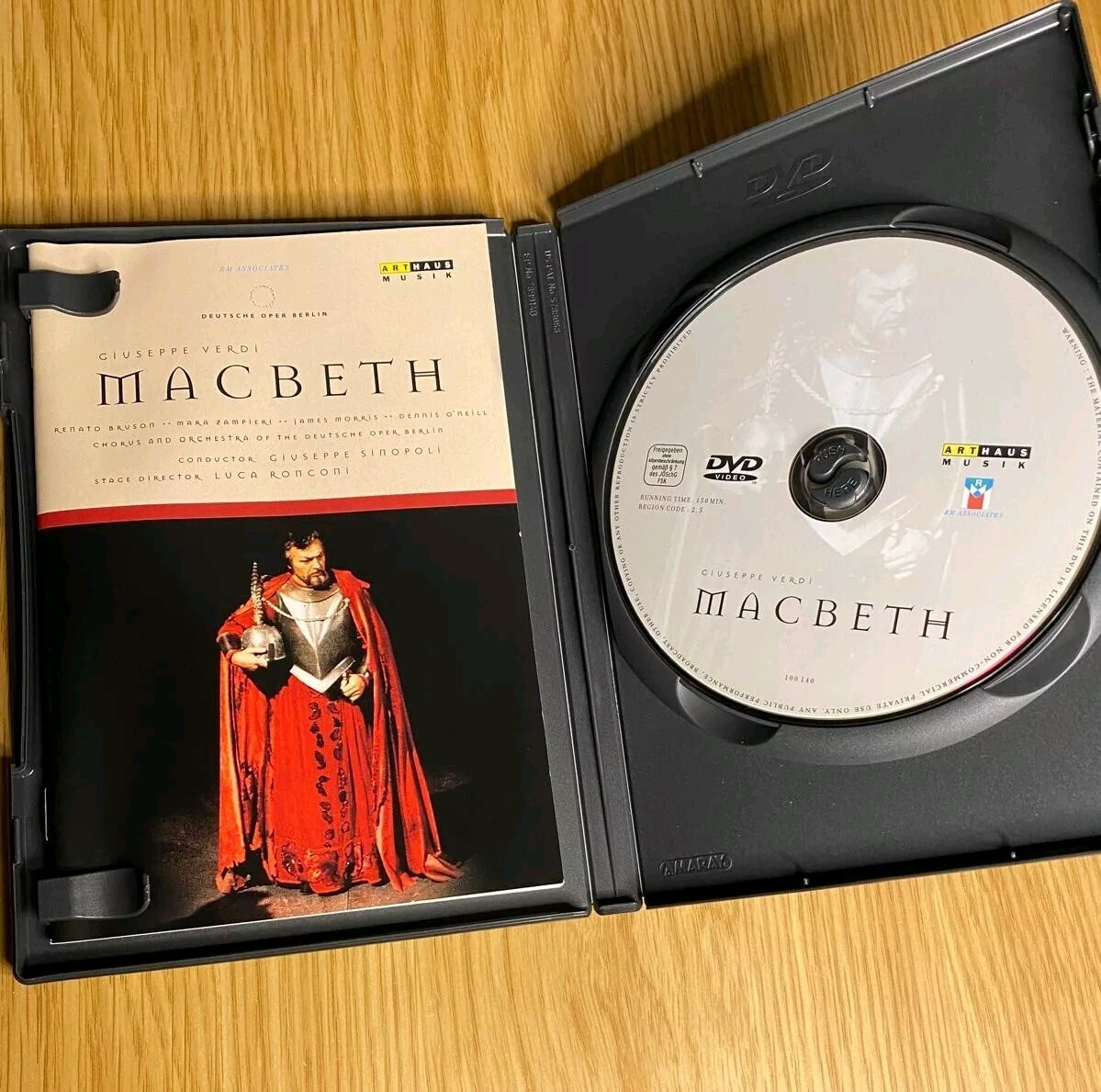 Deutsche Opera: Giuseppe Verdi Macbeth (2004) Del Prado Berlin