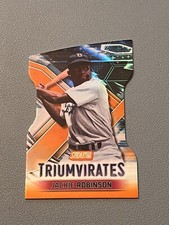 2023 Topps Stadium Club - Triumvirates Orange #T-28 Jackie Robinson 30/50