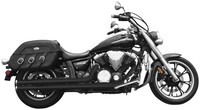 Rush Exhaust 2:2 Full System Straight Black For Kawasaki Vulcan 900 on sale Rush Exhaust 2:2 Full System Straight Black For Kawasaki Vulcan 900 on sale