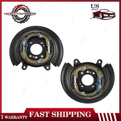 2x Rear Loaded Brake Backing Plate For 2013 2014 -2021 Ram 1500 Classic 947-235