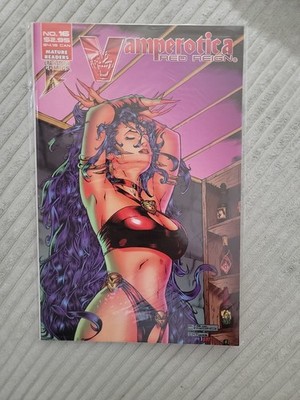 Vamperotica Red Reign #16 Comic (Brainstorm Comics, 1995) VG Mature Vampire