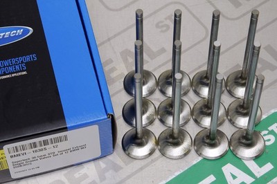 Supertech 30.5mm STD  Inconel Exhaust Single Groove Valves Set of 12 M3 S50B30US