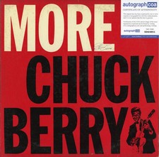 MORE Chuck Berry signed Vinyl Record Jacket. ACOA