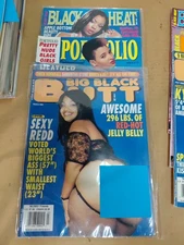 BIG BLACK BUTT MAGAZINE March 2005 Sexy Redd Lot Of 3 Black Bueties Heat B