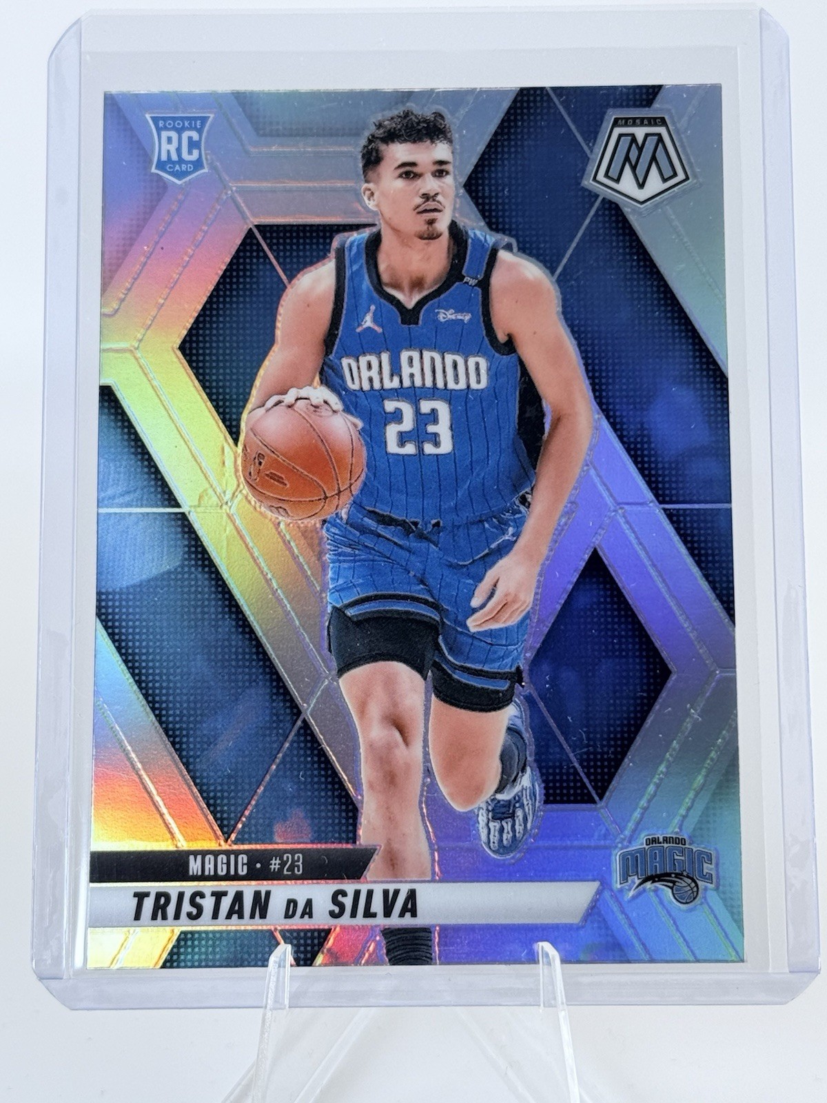 2024-25 Panini Mosaic - Tristan Da Silva (RC) #230 Silver Prizm - Magic