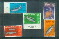 Kompletny zestaw znaczków z Falklandów, MI 336-340, czysty