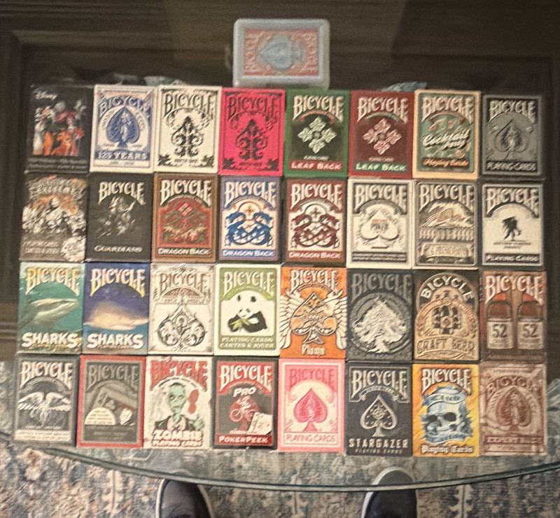Bicycle Playing Cards Deck Lot Multiple Designs Mixed Themes Disney