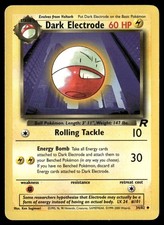 Dark Electrode 34/82 Uncommon Team Rocket Pokemon Unlimited LP on eBay
