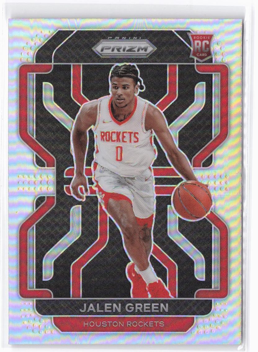 2021-22 Panini Prizm Jalen Green RC #306 Silver Houston Rockets