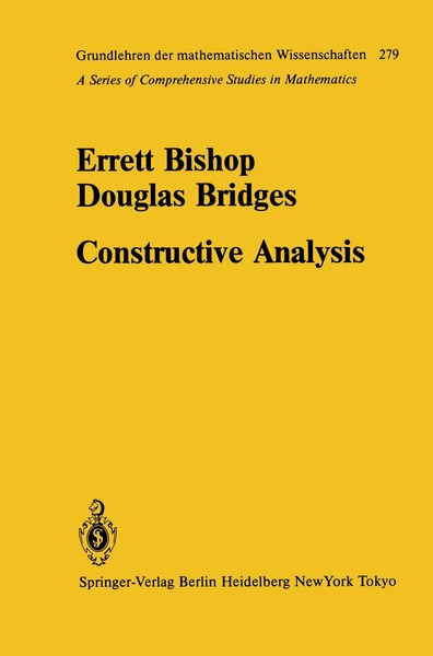 E. Bishop (U. A.) | Constructive Analysis | Taschenbuch | Englisch (2011) | Xii-image