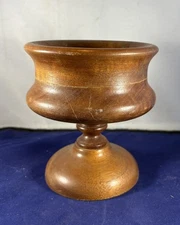 Vintage Wooden Treen Salt Cellar