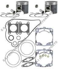 2007 Polaris IQ 600 HO CFI Top End Rebuild Kit SPI Pistons Gaskets Std 77.25mm