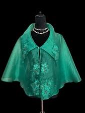 Filipiniana Poncho - free Size Colors: Green