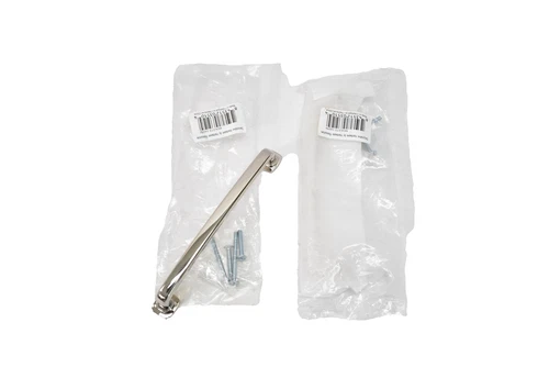 Lot of 2 Hardware Resources Decorative Pull Handle Brushed Nickel 160mm w/ Screw - Picture 1 of 9